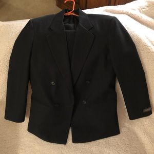 Van Heusen navy pinstripe children’s suit